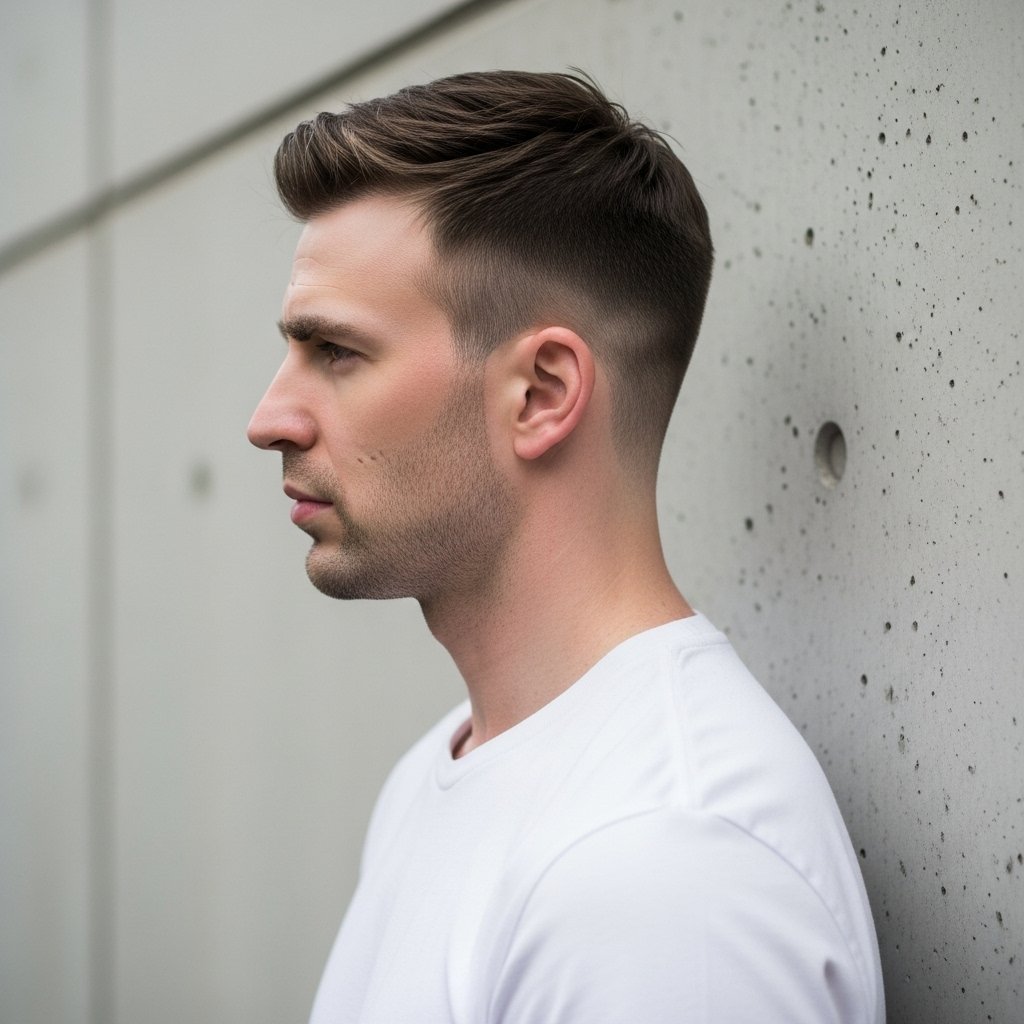Man With Classic Crew Cut