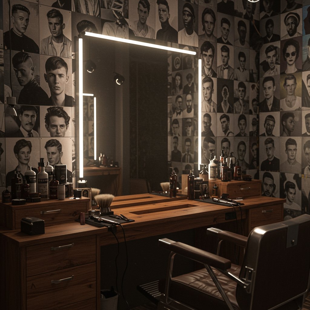 Mens Hairstyles Inspiration Collage