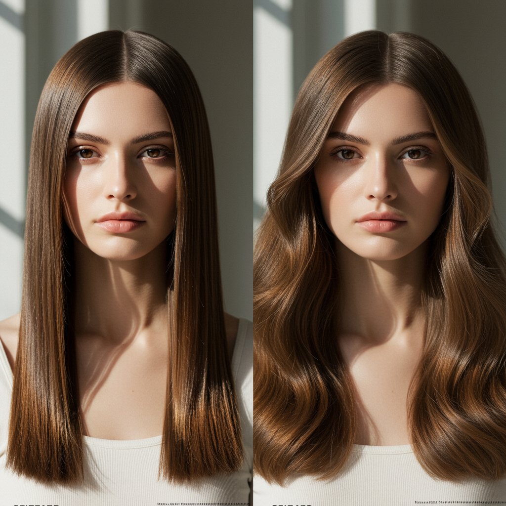 Center Vs Side Part Split Screen