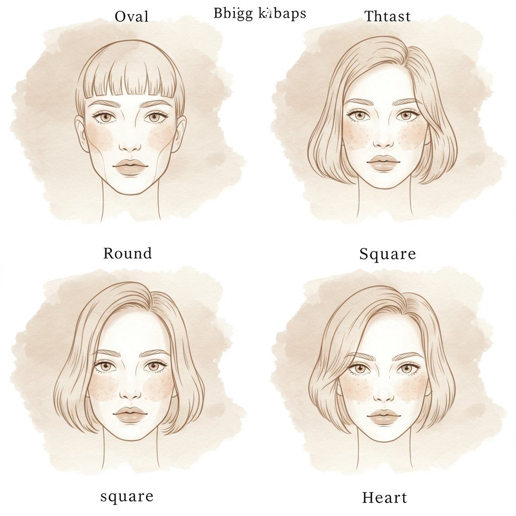 Artistic-Composition-Of-Face-Shapes-And-Bobs
