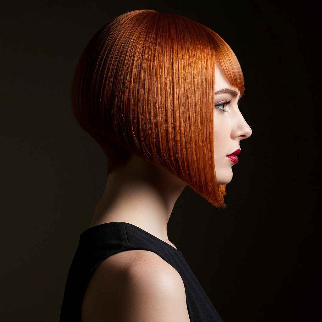 Side-Profile-Of-Woman-With-A-Line-Bob