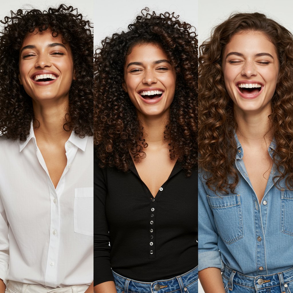 Models With Different Curl Sizes
