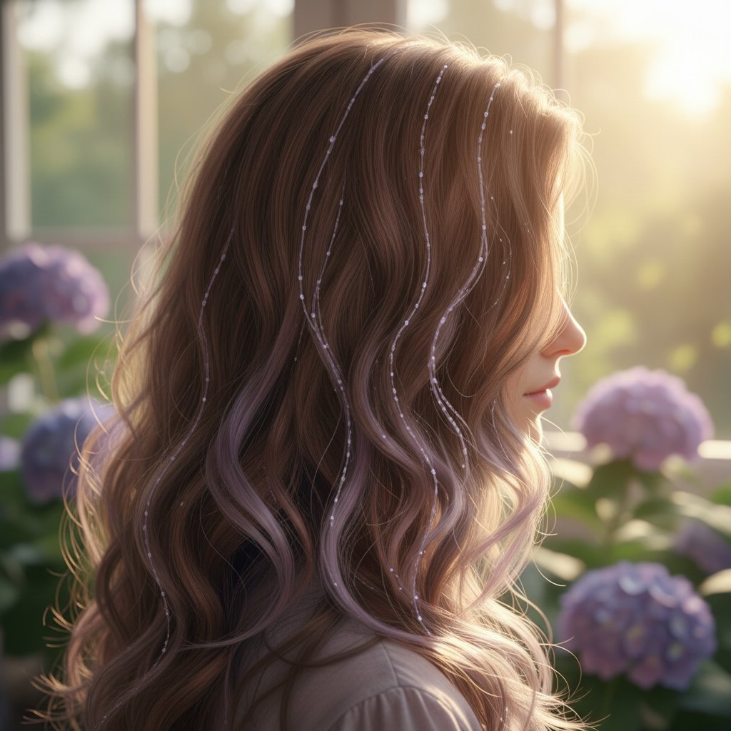 Subtle Lavender Layers