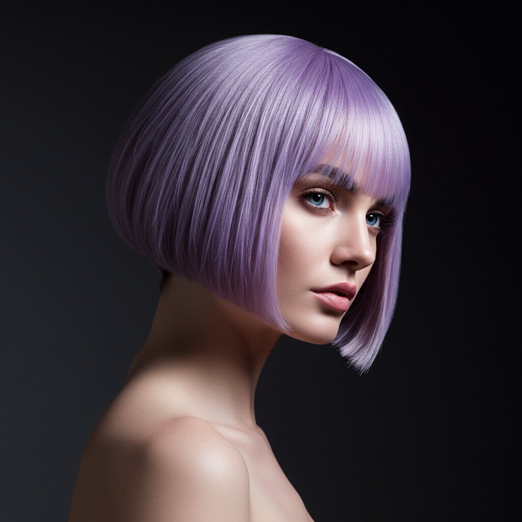 Chic-Woman-With-Digital-Lavender-Bob