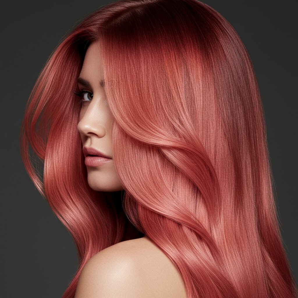 Model-With-Perfect-Color-Melt-Hair