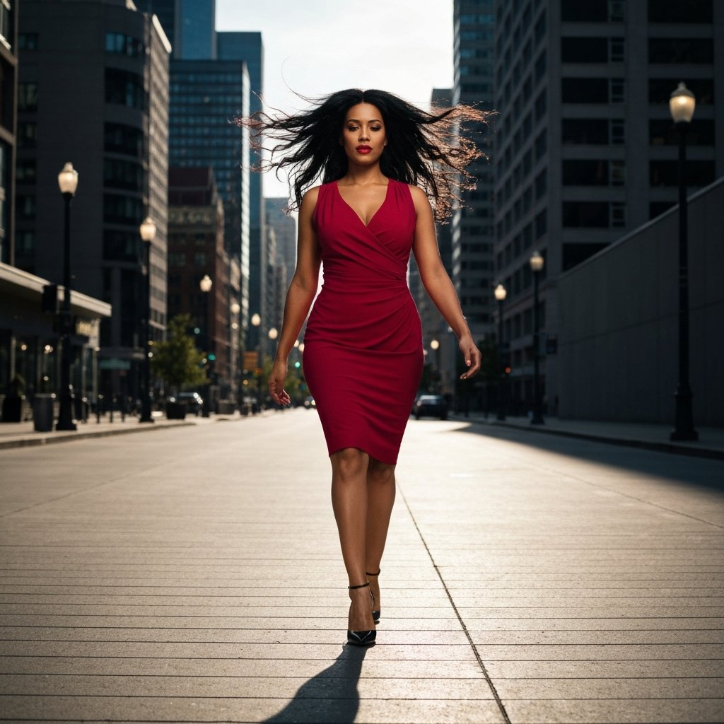 Final Result Windblown Hair