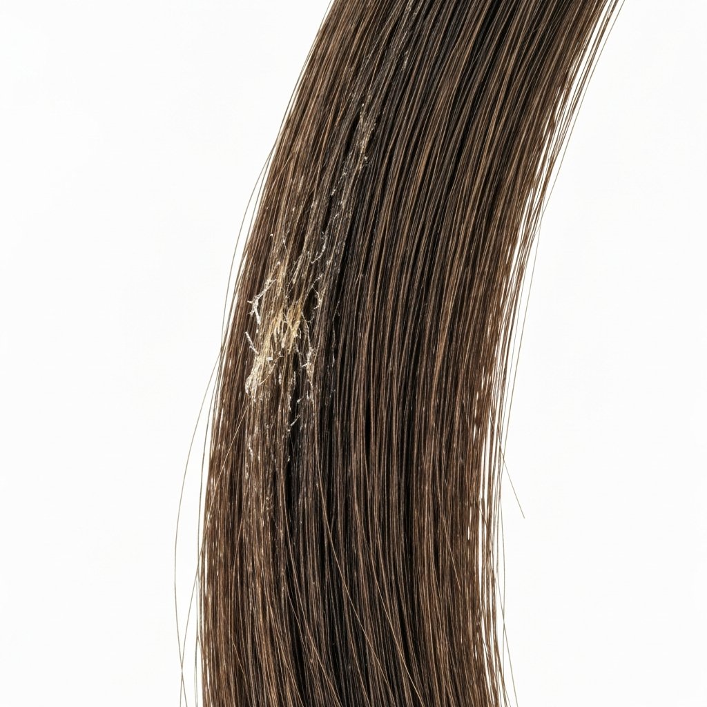 Microscopic Hair Cuticle Repair