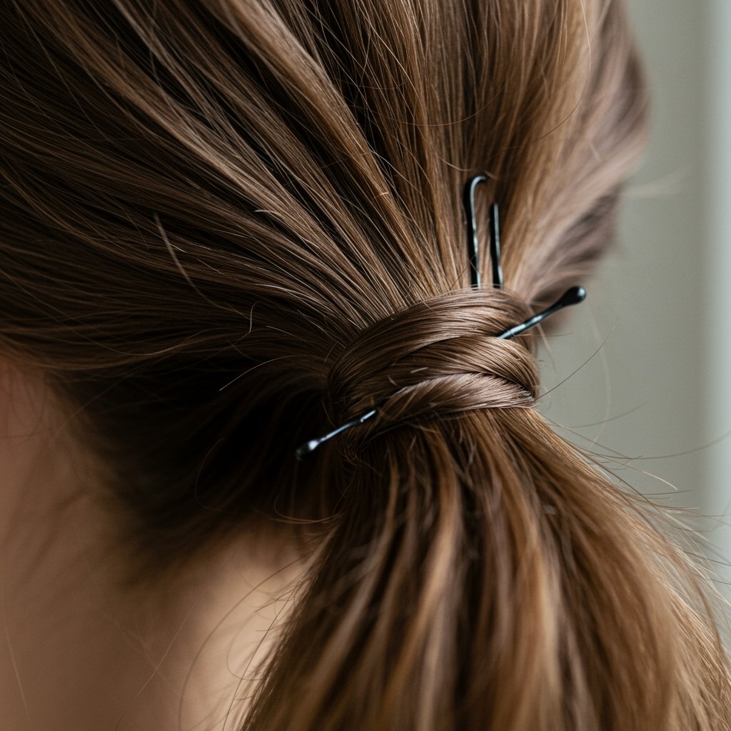 Hair-Wrapped-Around-Ponytail-Base