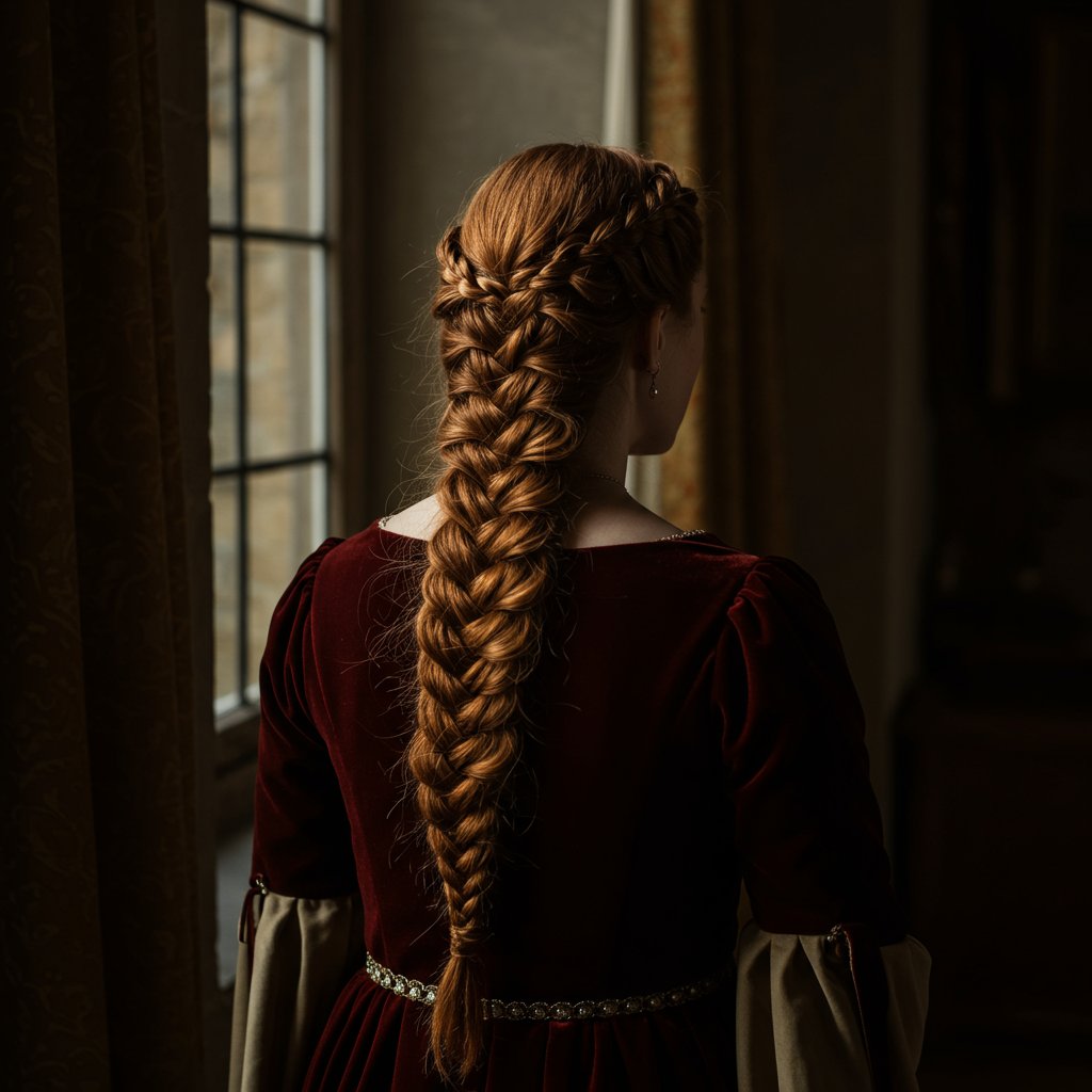 Historical-Renaissance-Crown-Braid