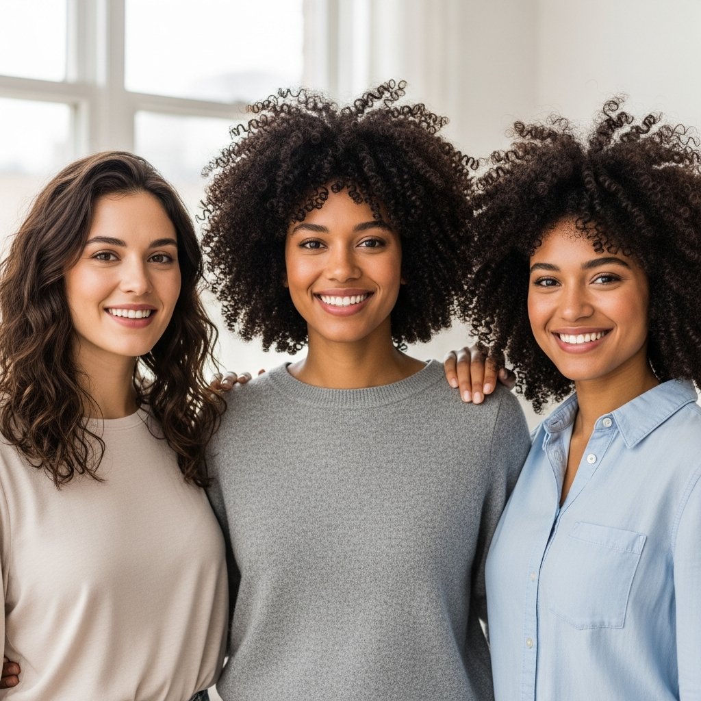Diverse-Curly-Hair-Group