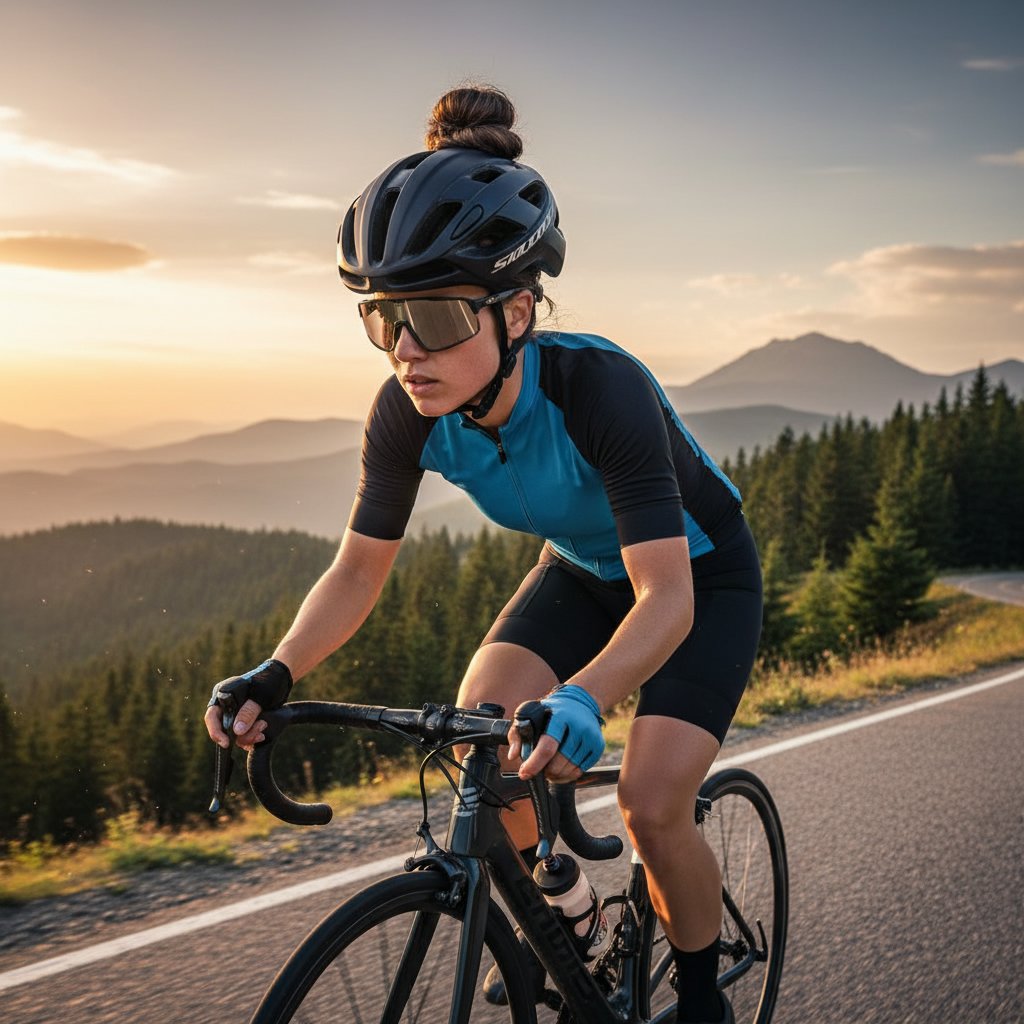 The Cyclist’s Top Knot