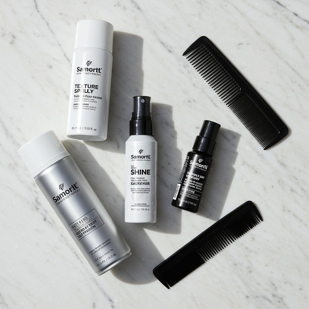 Flat-Lay-Of-Luxury-Hair-Products