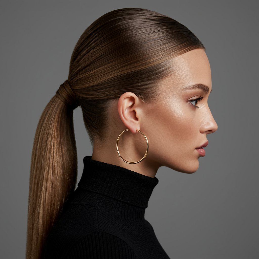 Woman-With-Sleek-High-Ponytail