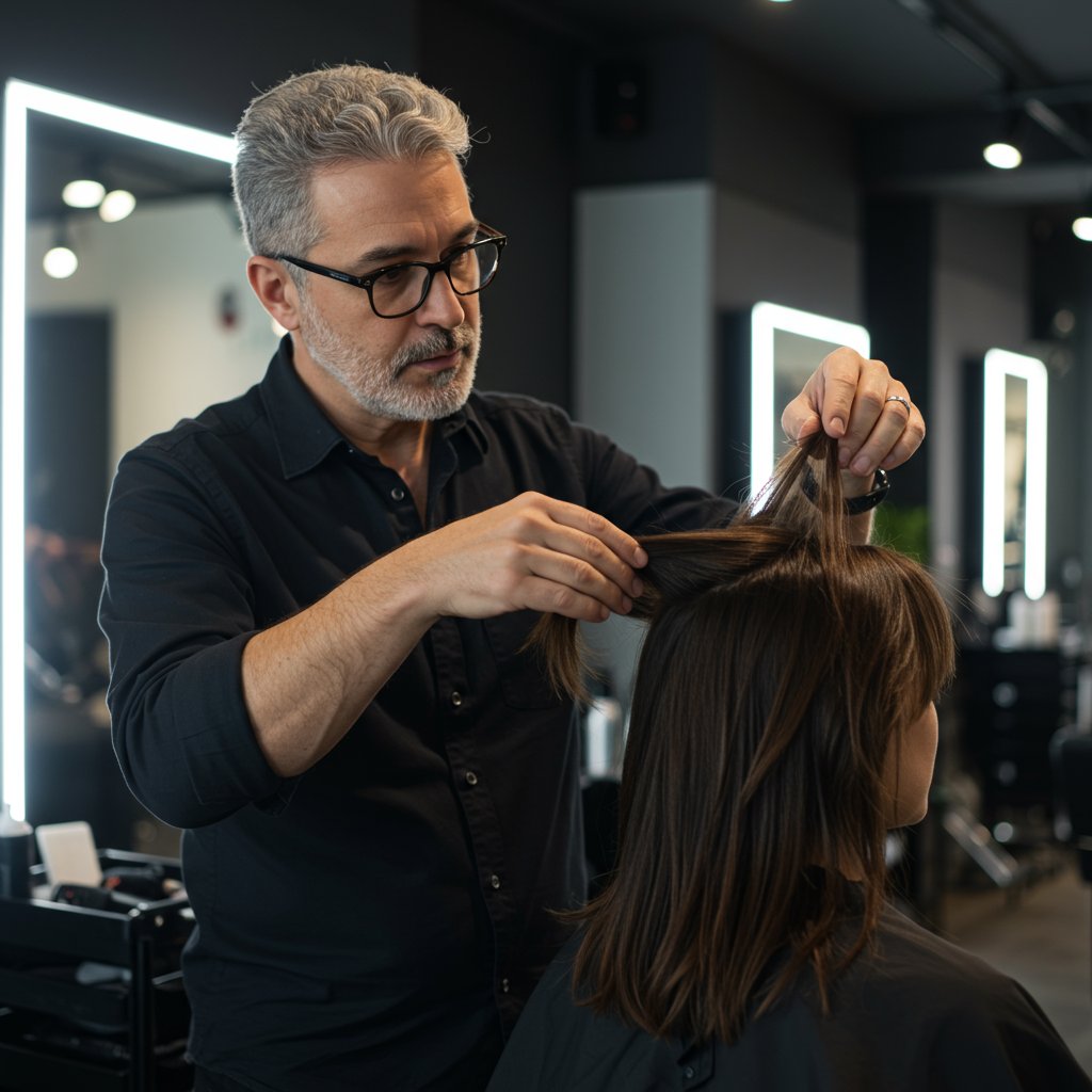 Stylist-Consulting-Client-In-Modern-Salon