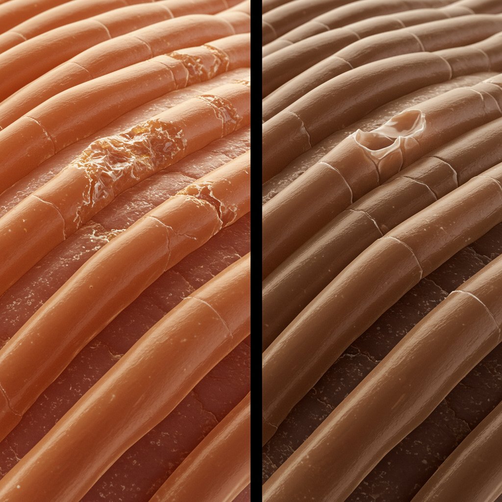 Hair Cuticle Animation Style
