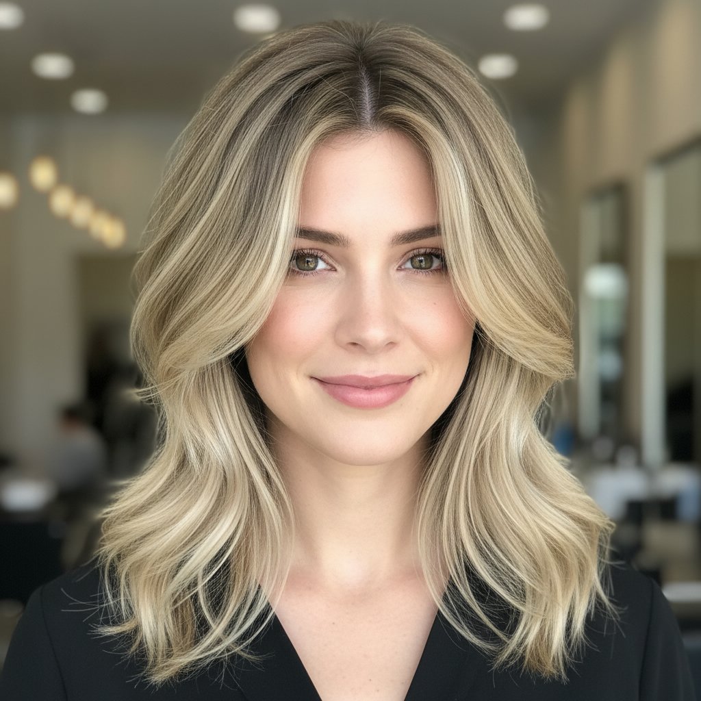 Layered Mid-Length Cut