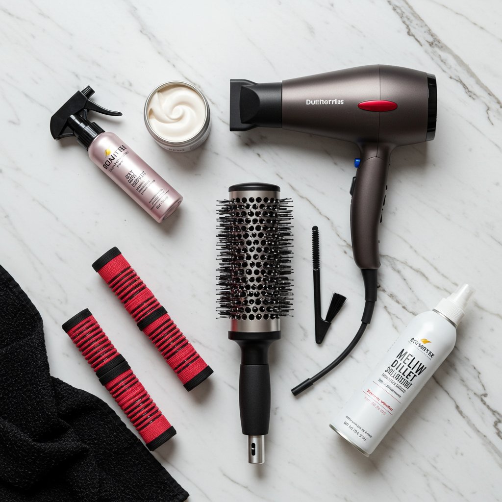 Butterfly Haircut Styling Tools