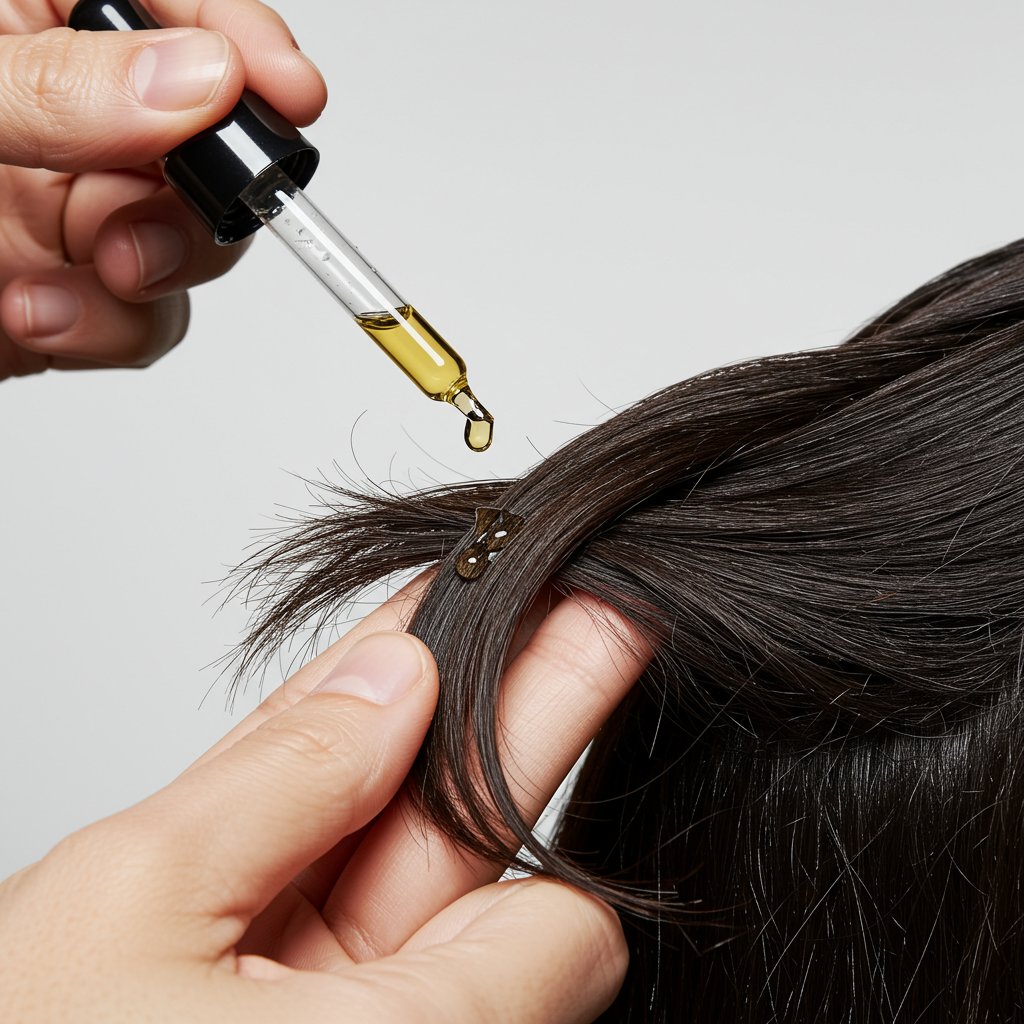Styling Diy Haircut With Serum