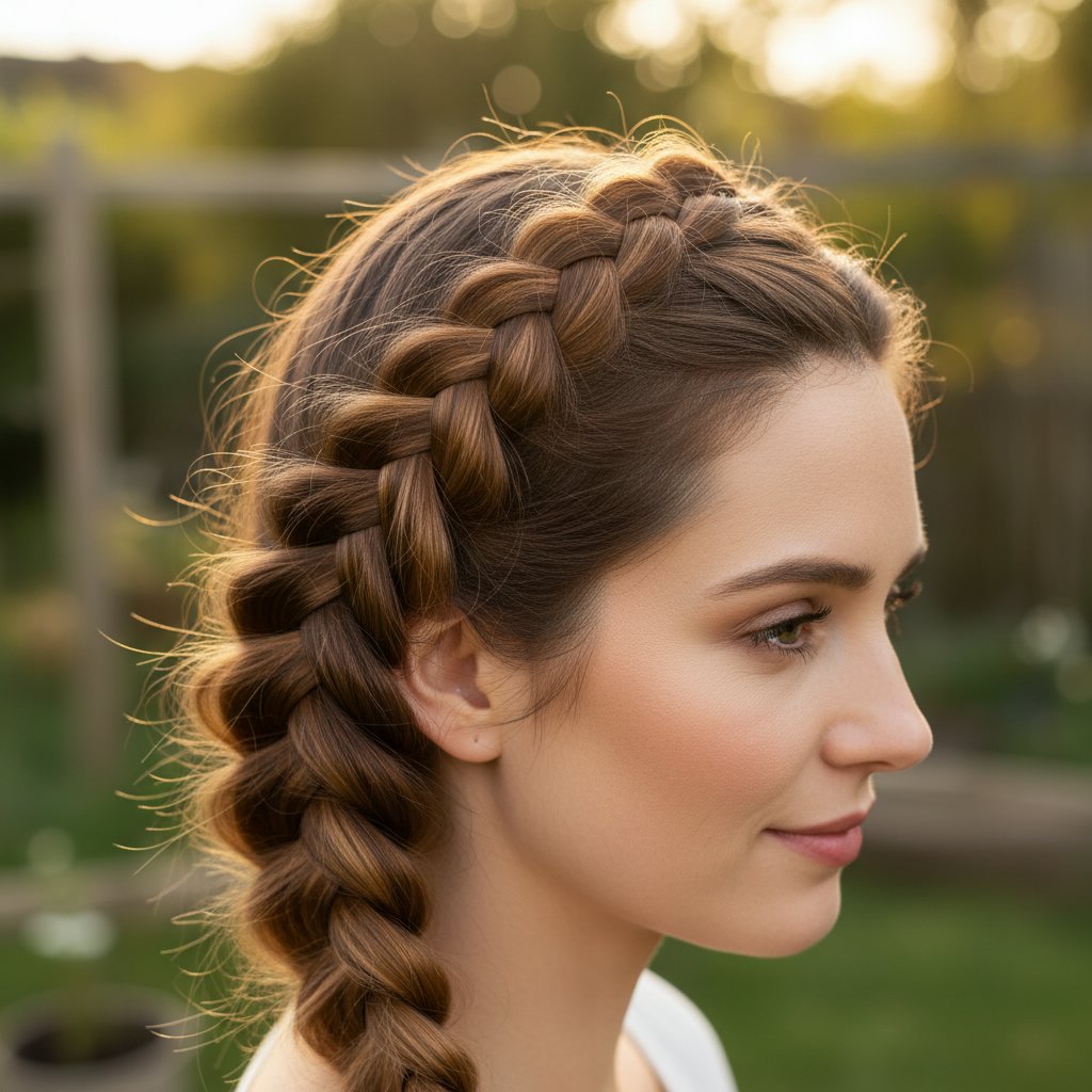 Classic Dutch Braid