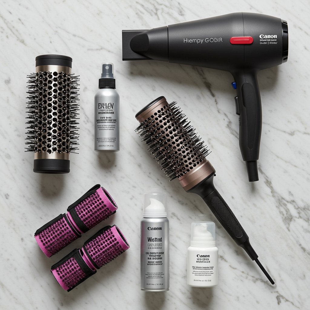 Styling-Tools-For-Butterfly-Haircut