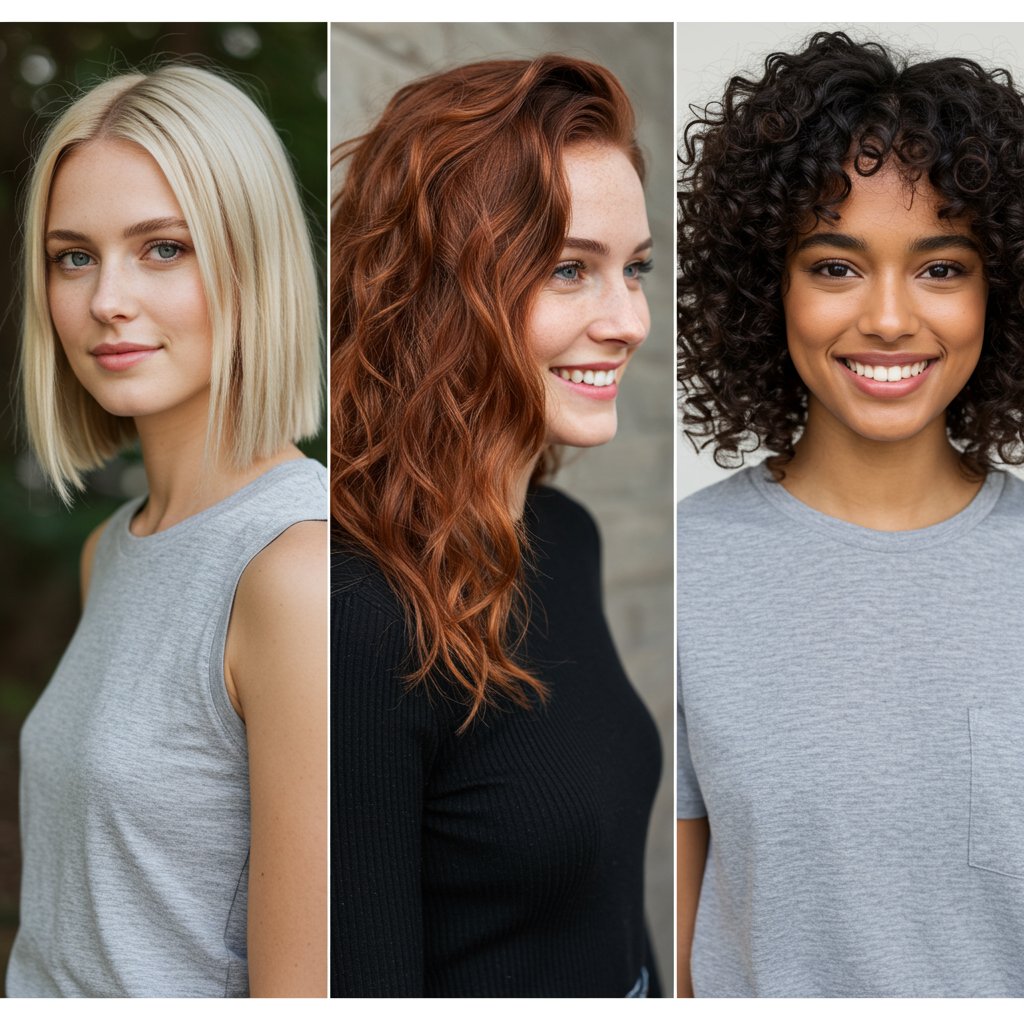Diverse Women With Butterfly Cuts