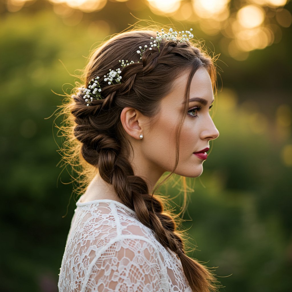 Woman-With-Romantic-Braided-Crown-Hairstyle