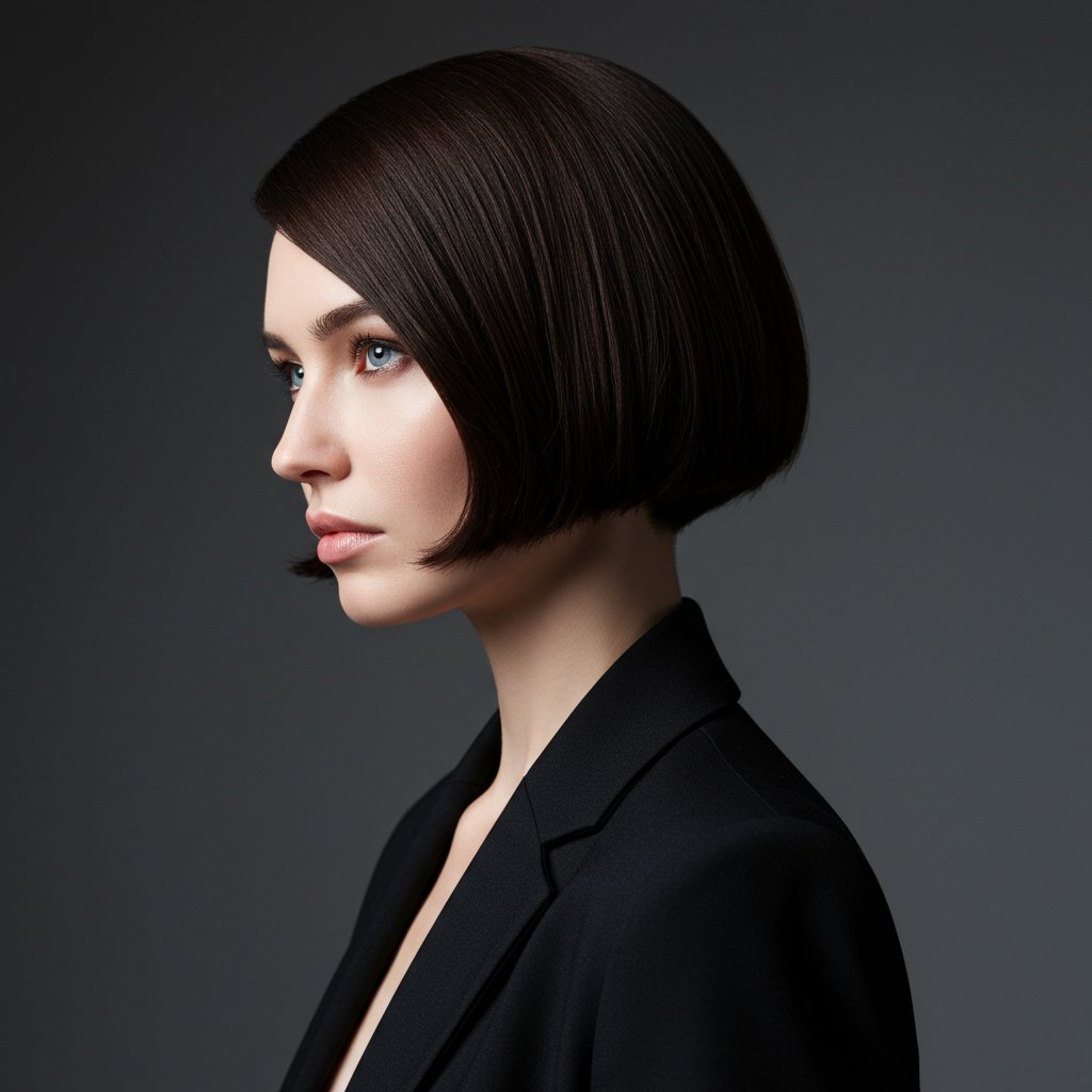 Chic Asymmetrical Posh Bob