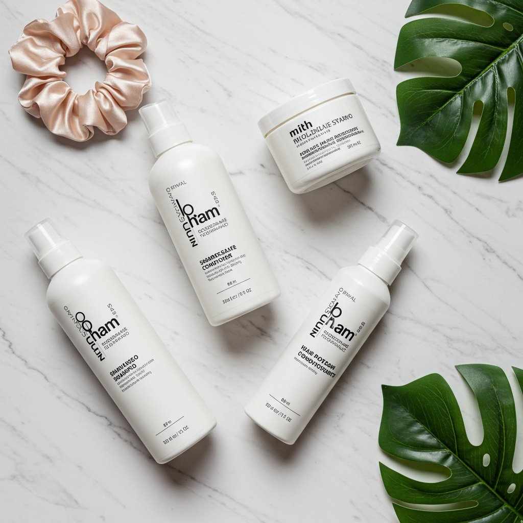 Flat-Lay-Of-Color-Safe-Hair-Products