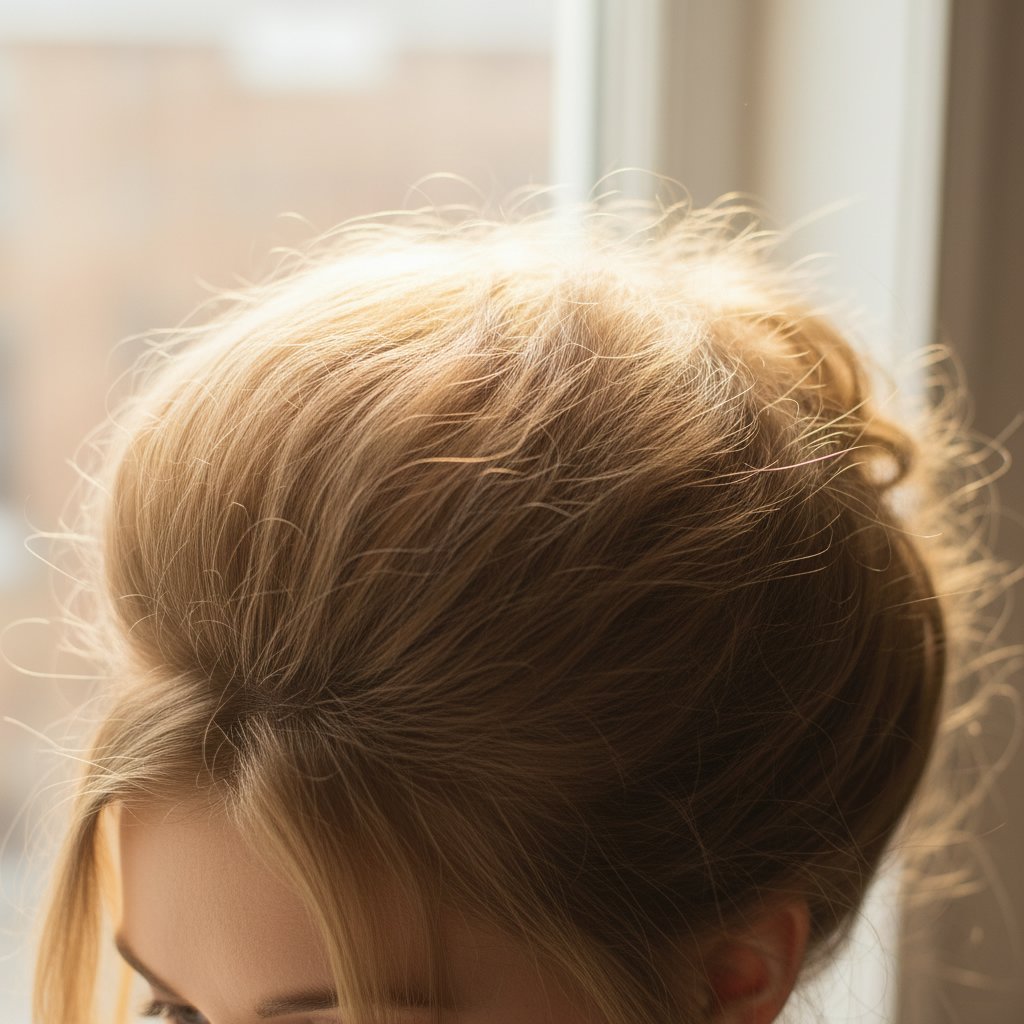 Backcombing Technique