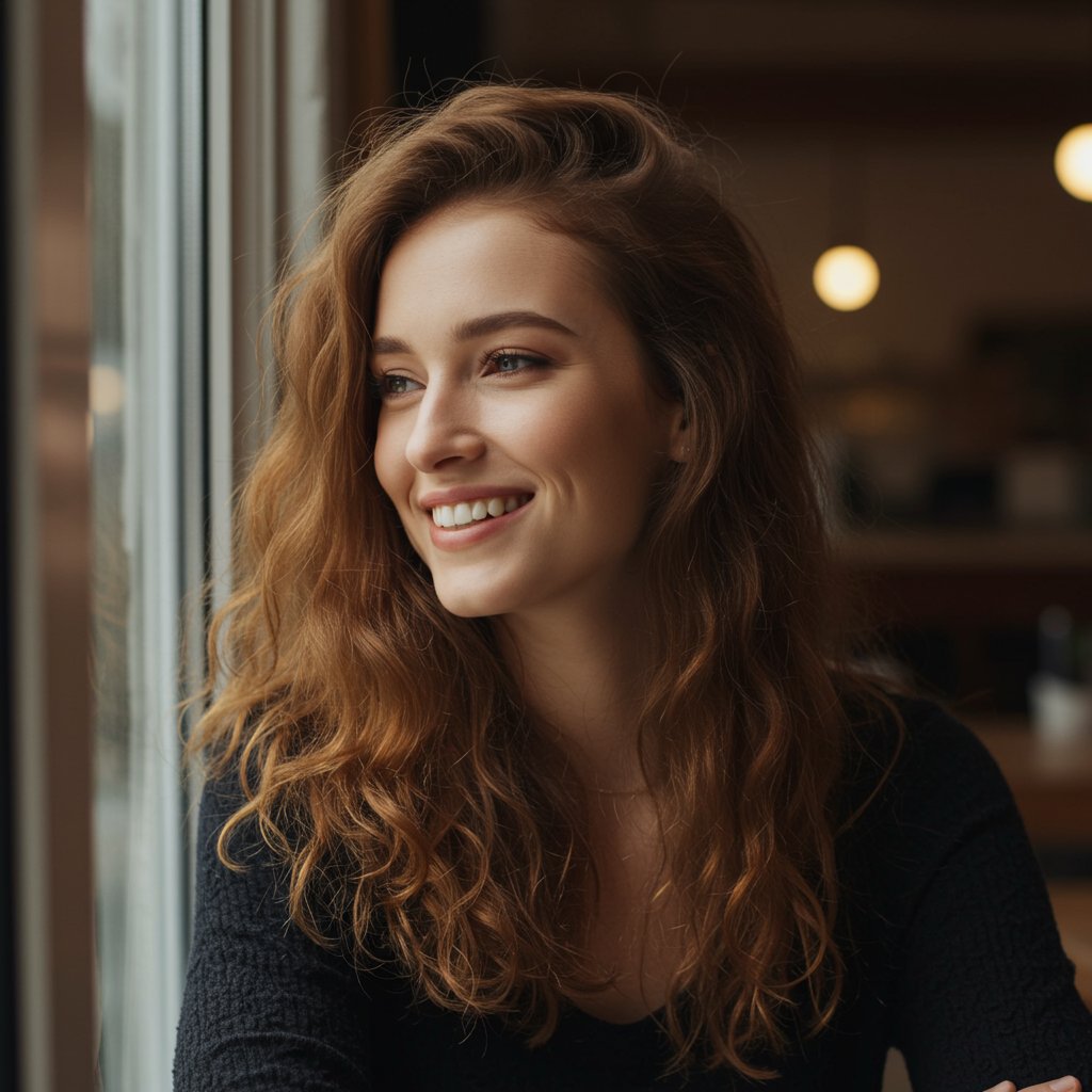 Woman-With-Confident-Smile-And-Healthy-Hair