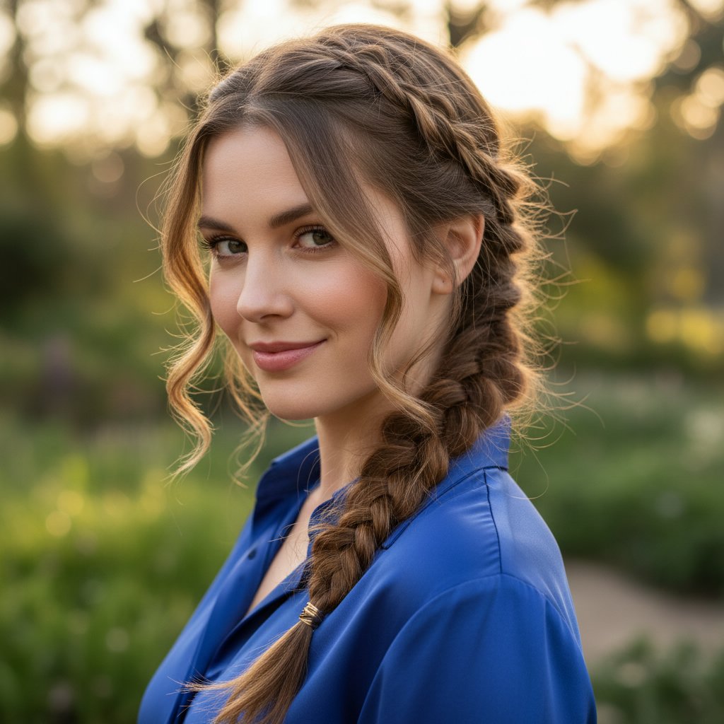 Fishtail Braid Ponytail