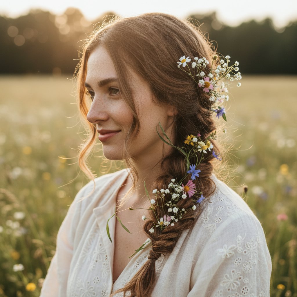 Bohemian French Braid