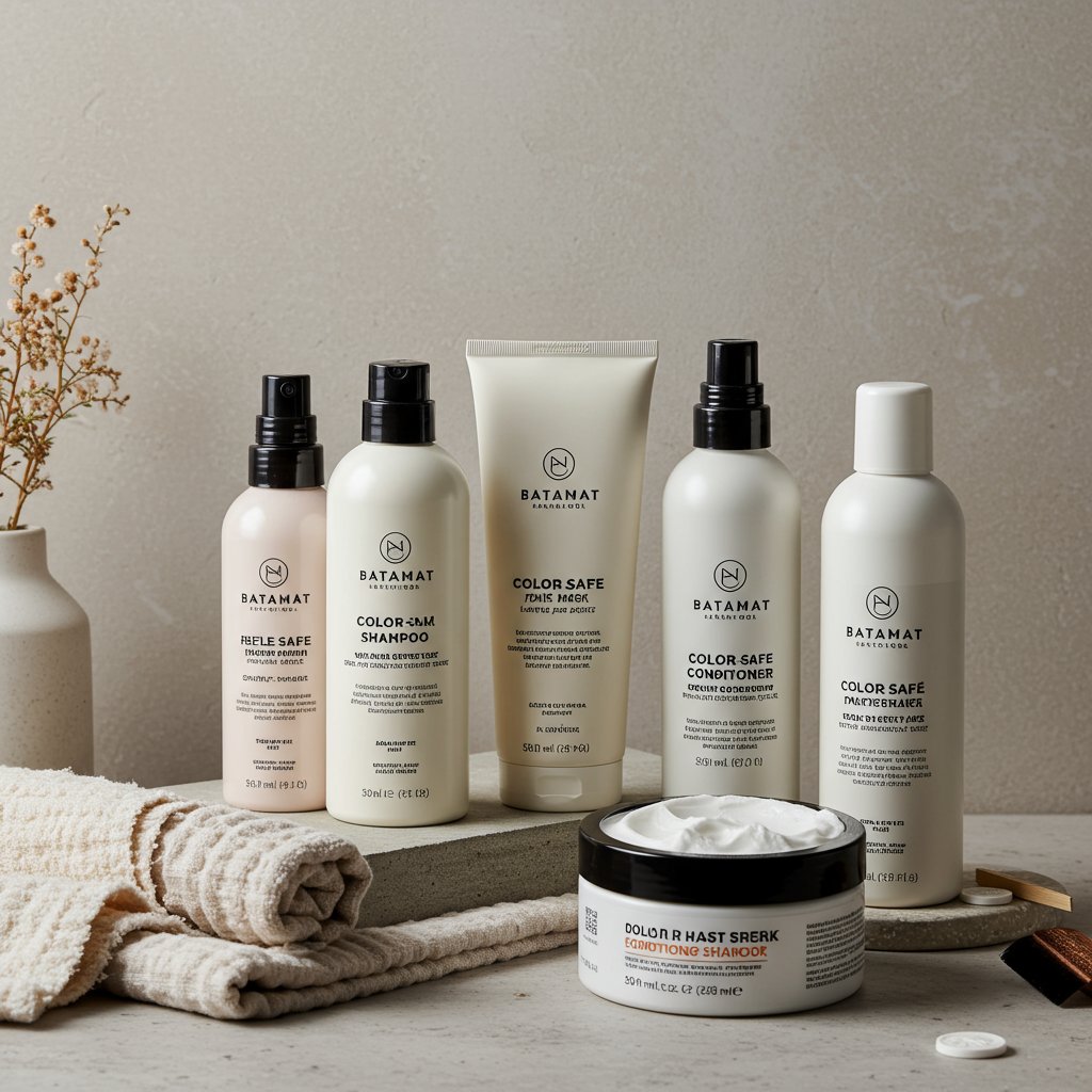 Color Safe Hair Products Shelfie