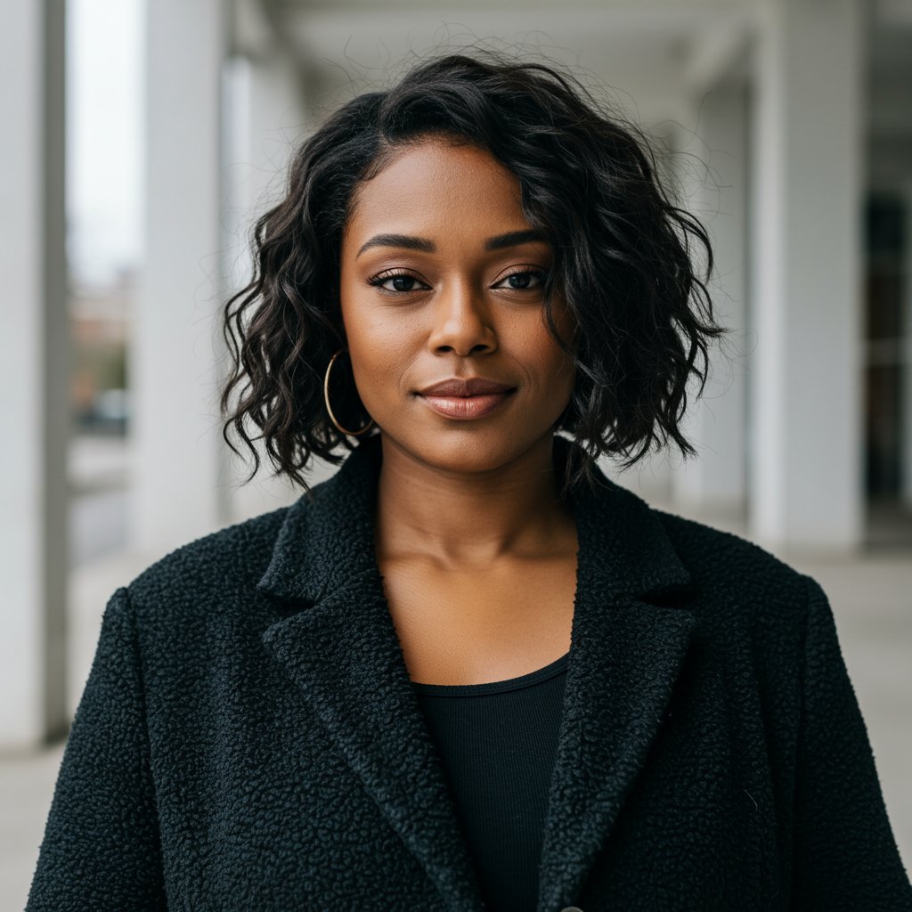 Confident Woman With Modern Bob