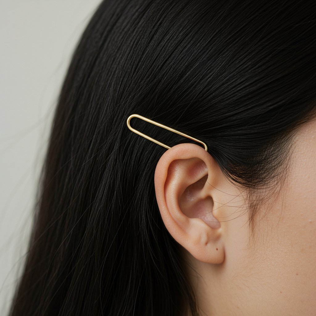 Close Up Of Modern Hair Accessory