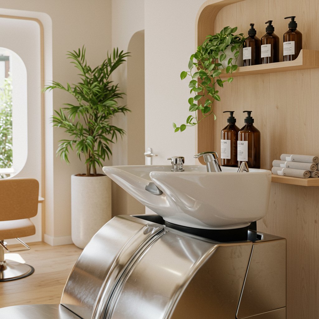 Eco Conscious Salon With Water Saver