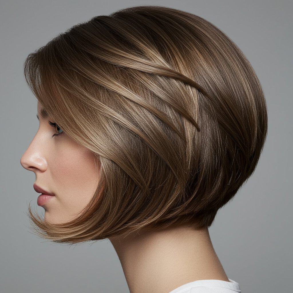 Butterfly Haircut Layer Detail