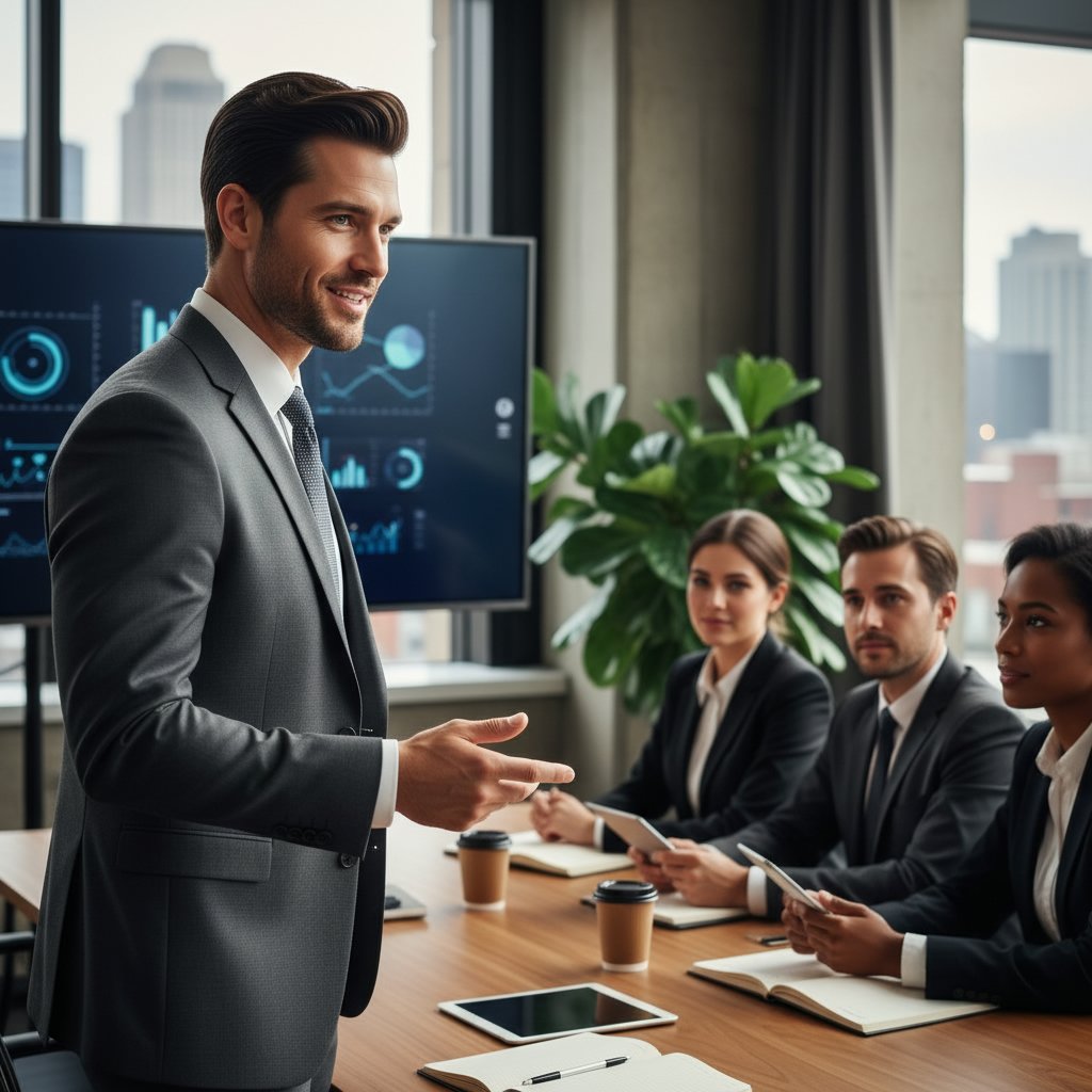 The Polished Pompadour