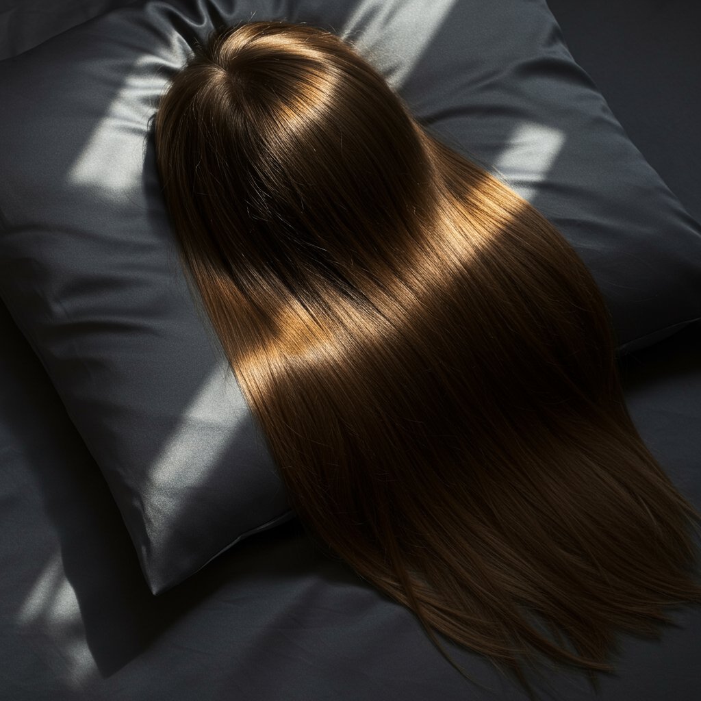 Glass Hair Maintenance Silk Pillowcase