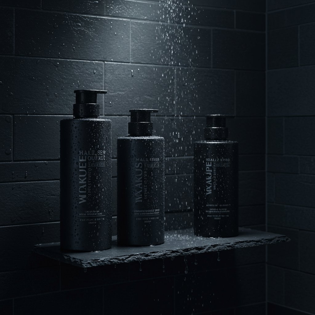 Luxury Mens Hair Products Shower