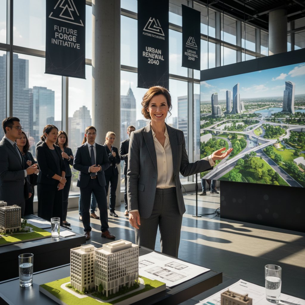 The Urban Planner’s Chic Updo