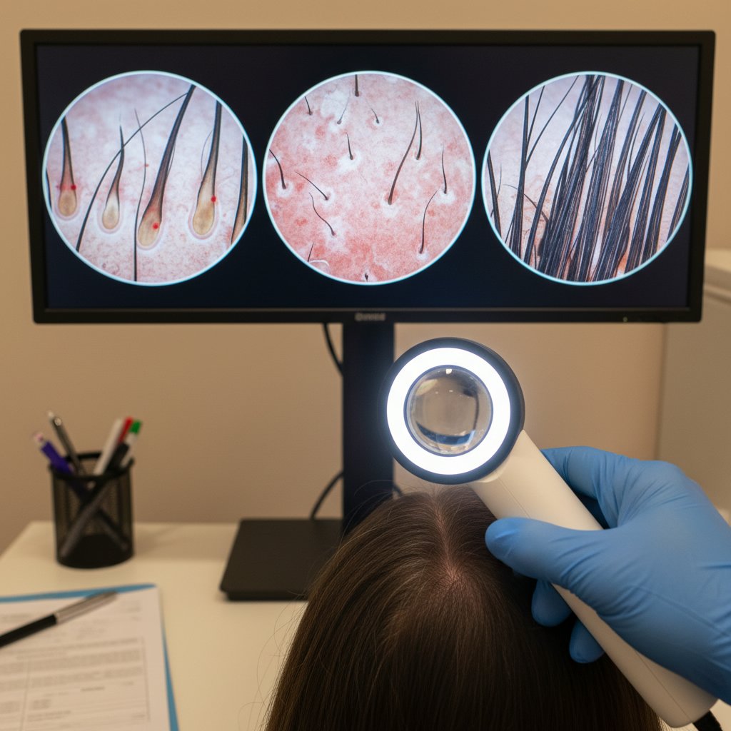 Digital Trichoscope for Hair and Scalp Health