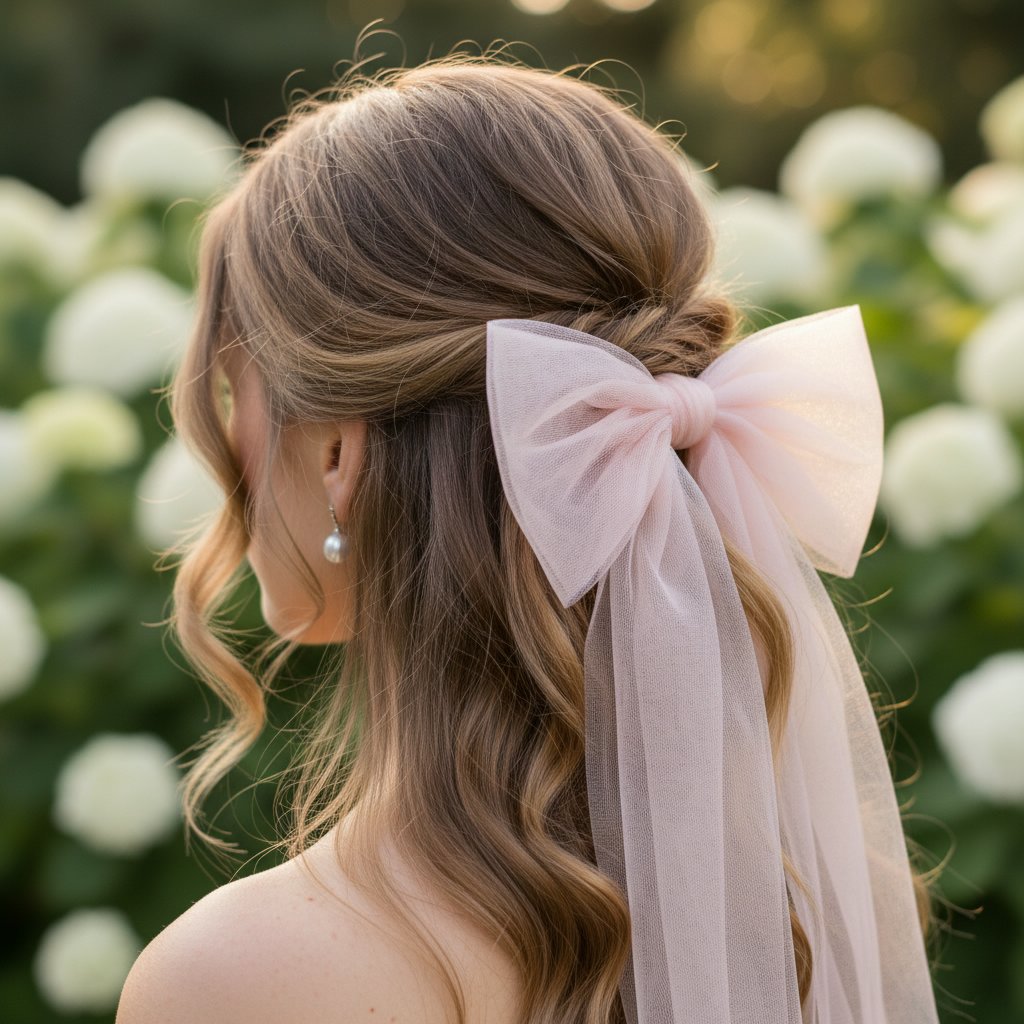 Tulle Bow Accent