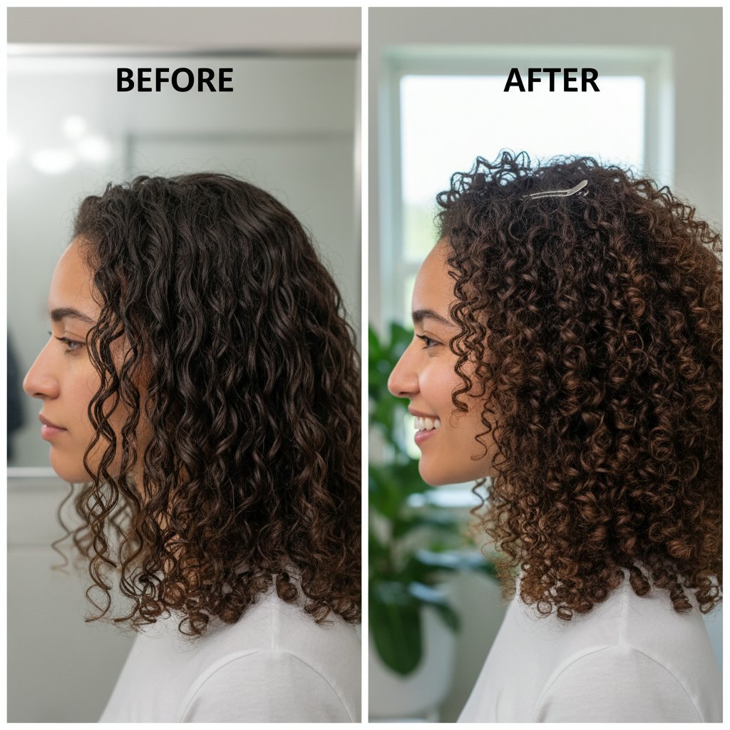 Enhanced Curls with Clipping Technique
