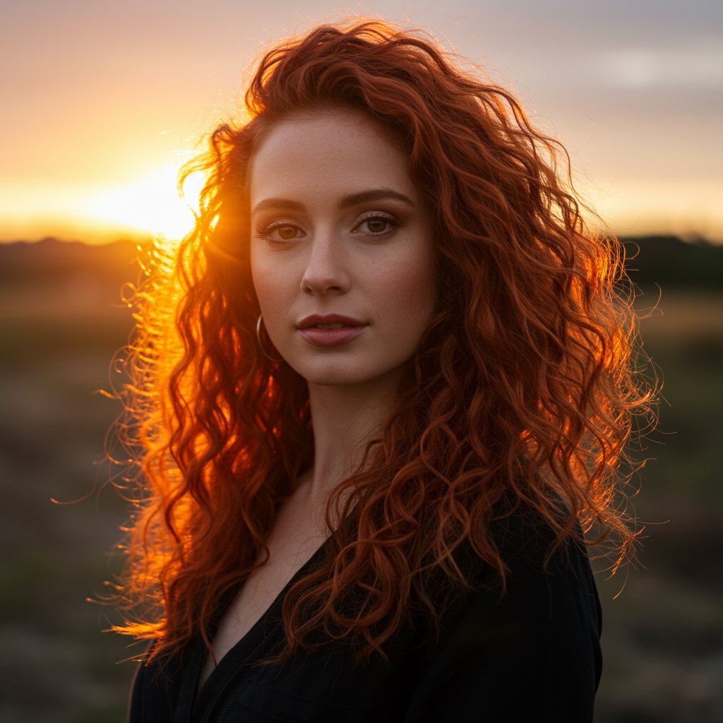 Vibrant Cowboy Copper Hair