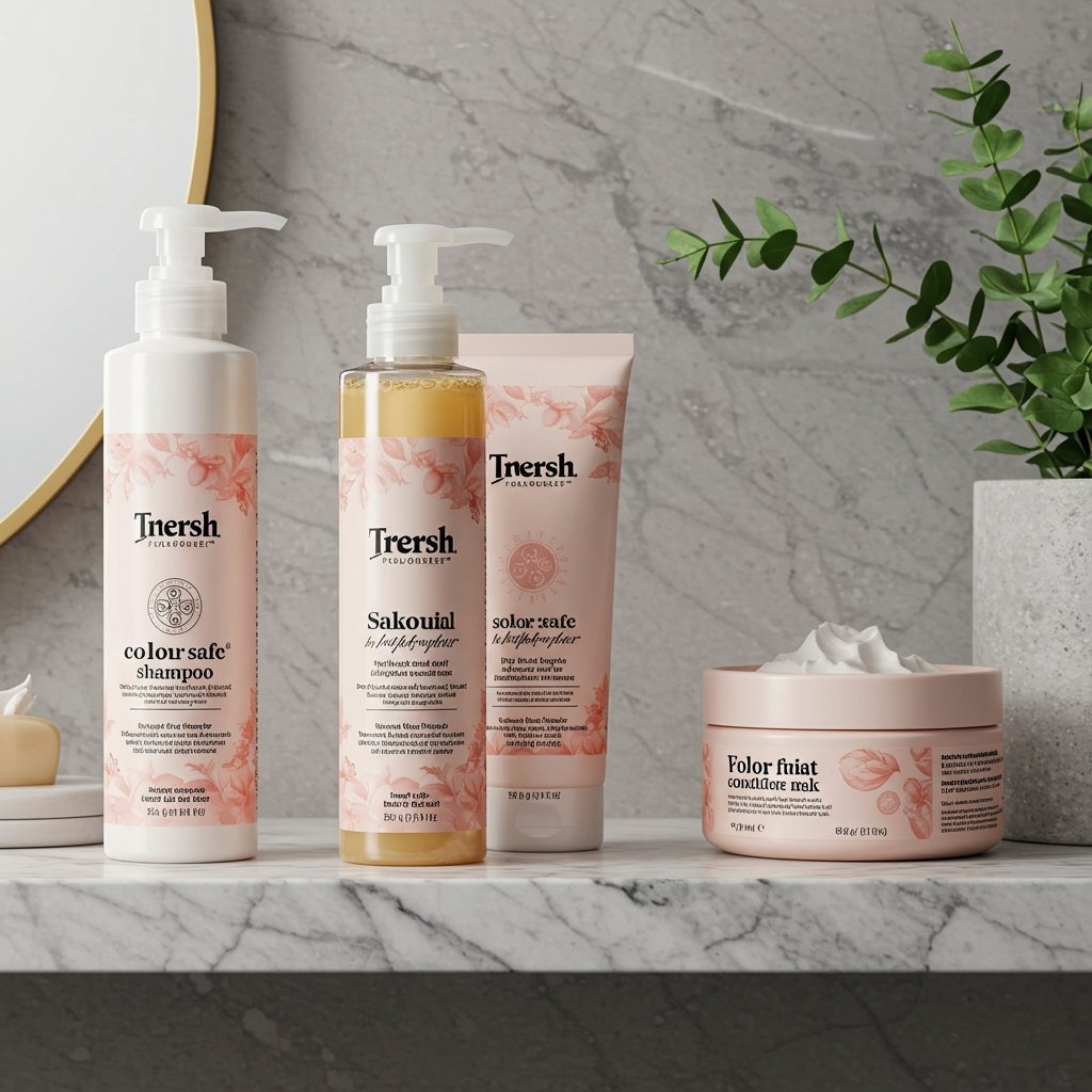 Color Safe Hair Products Shelfie
