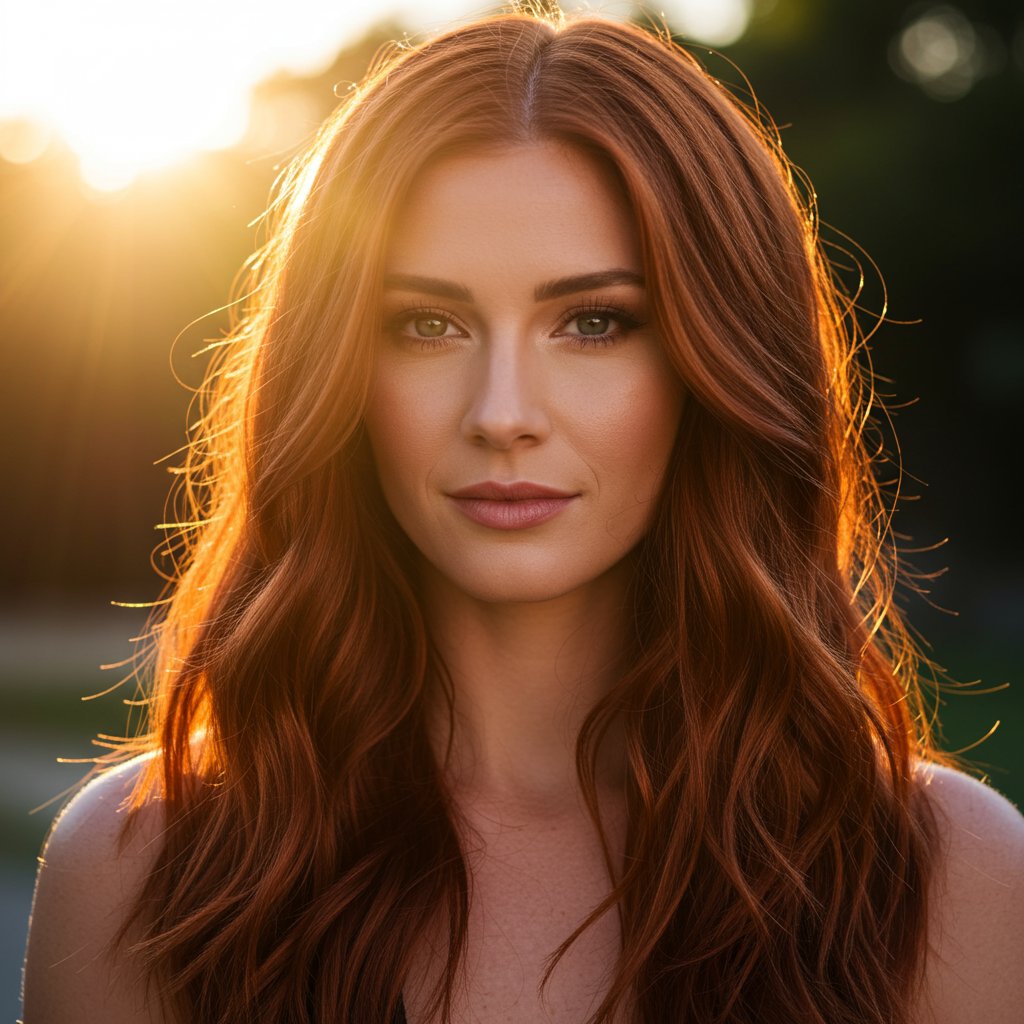Vibrant Cowboy Copper Hair