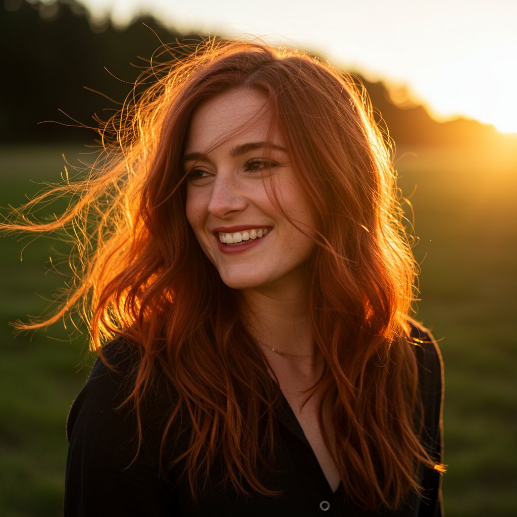 Vibrant Cowboy Copper Red Hair