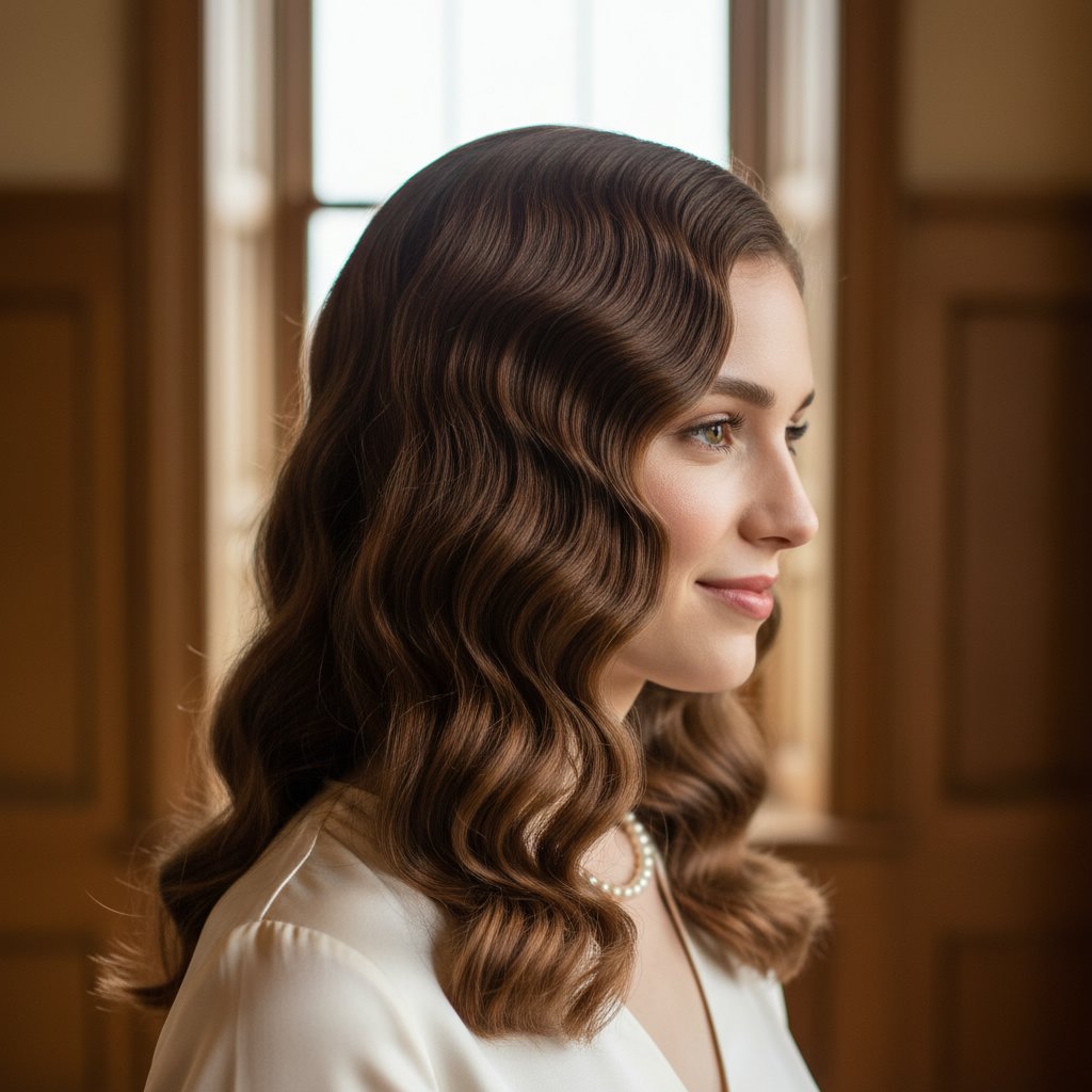 Classic Crimped Elegance