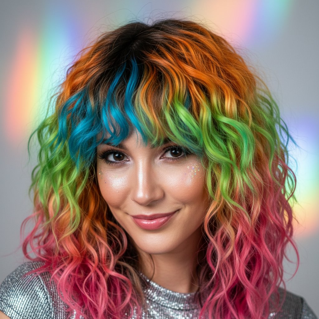 Crimped Color Play